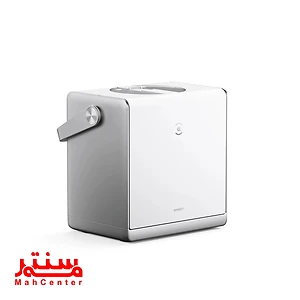 نمای کنار ربات شیشه پاک کن اکووکس مدل رباتیک WINBOT W2 PRO داخل باکس